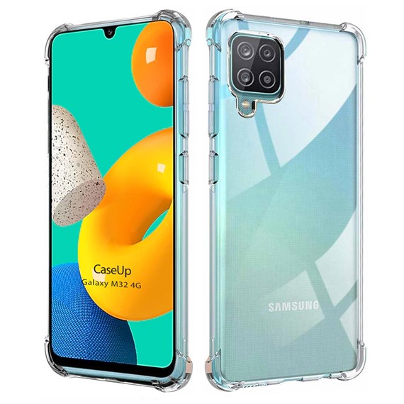 CaseUp Samsung Galaxy M32 4G Kılıf Titan Crystal Şeffaf 1